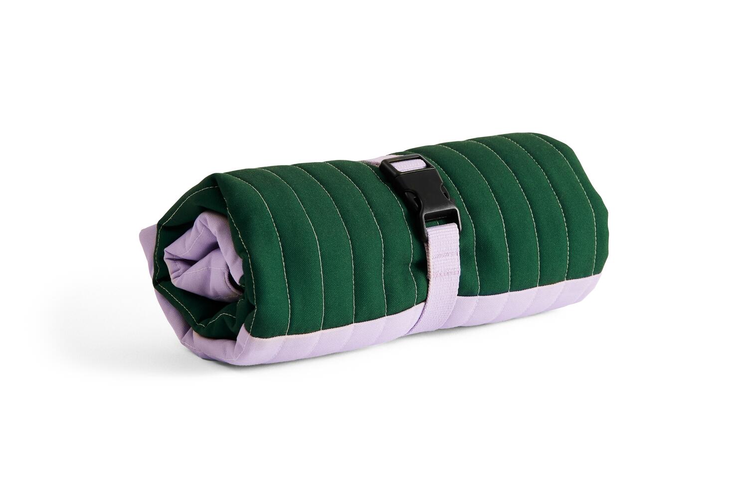 Rejsetæppe til hunde, Lavendel/grøn - 80x80 cm.